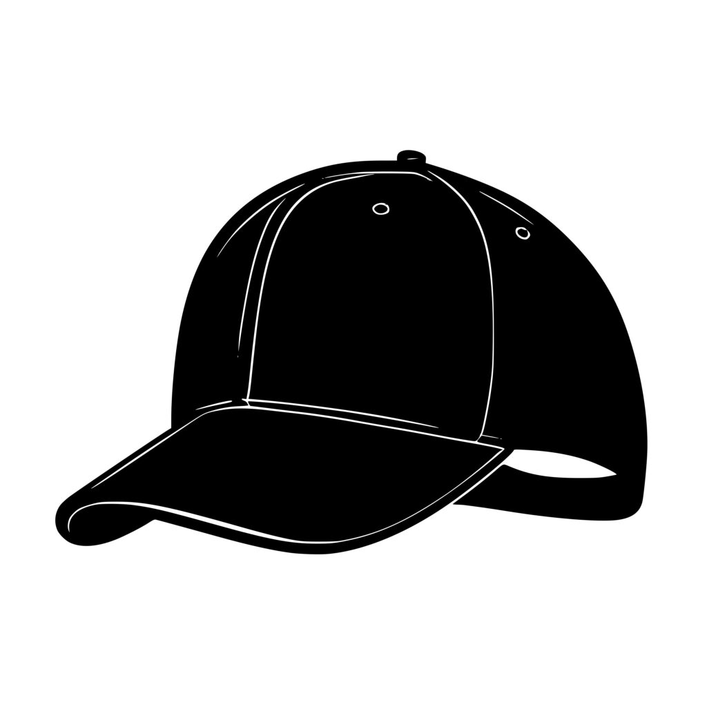 Baseball Cap SVG File for Cricut, Silhouette, Laser Machines