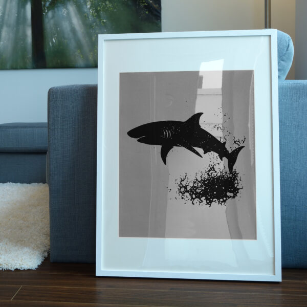 Nature's Ocean SharkTags: SVG File for Cricut, Silhouette, Laser