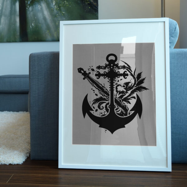 Nautical Anchor for Sailors Boaters Yachting Pirate Parrot Bath Towel by  MacDonald Creative Studios - Pixels