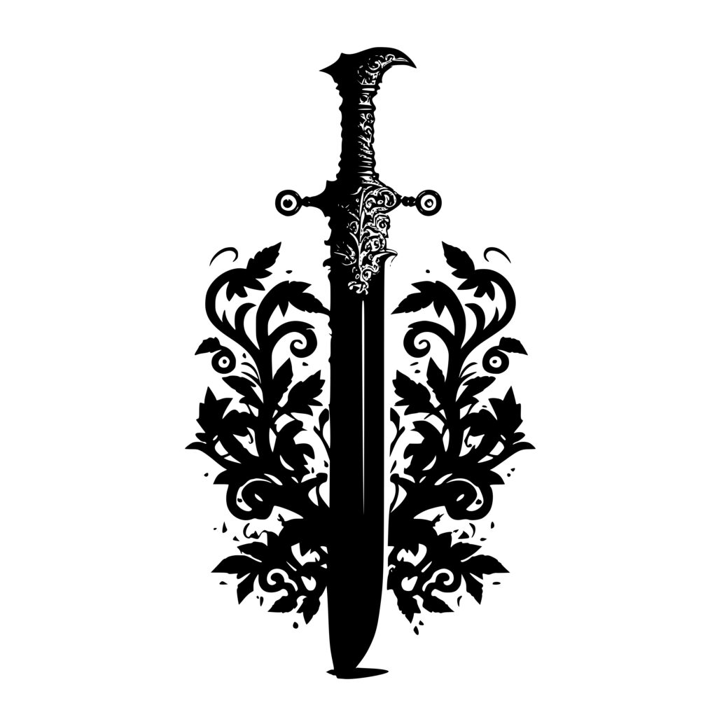 Playful Pirate Sword SVG for Cricut, Silhouette, Laser, and More