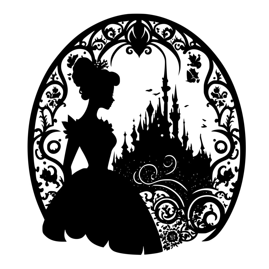 Cinderella SVG File: Instant Download for Cricut, Silhouette, Laser ...