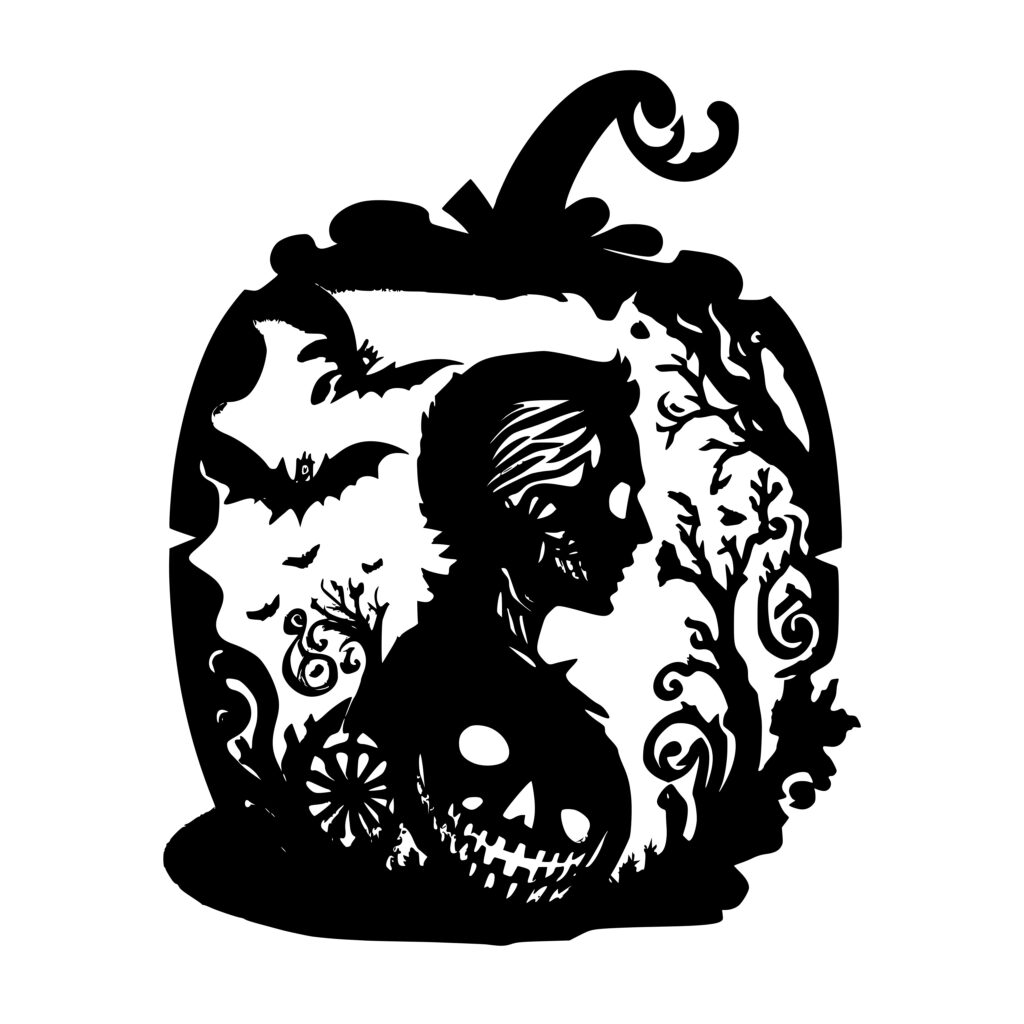 Pumpkin Carving SVG File: Instant Download for Cricut, Silhouette