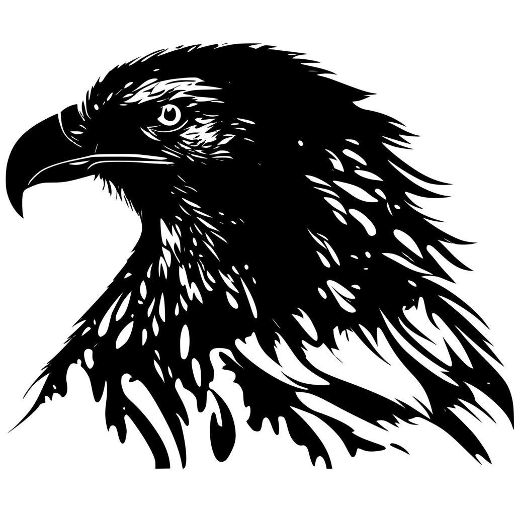 Bald Eagle SVG File: Instant Download for Cricut, Silhouette, Laser