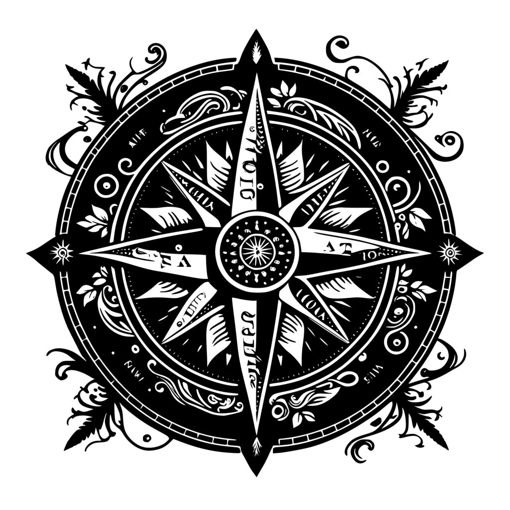 Compass SVG Image: Instant Download for Cricut, Silhouette, Laser Machines