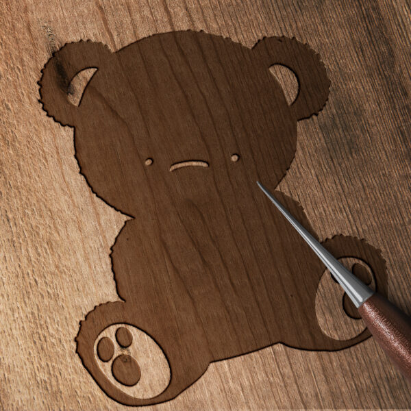 Teddy Bear SVG File: Instant Download for Cricut, Silhouette & Laser  Machines