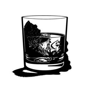 Martini Glass Silhouette SVG  Cocktail Graphic by lddigital · Creative  Fabrica