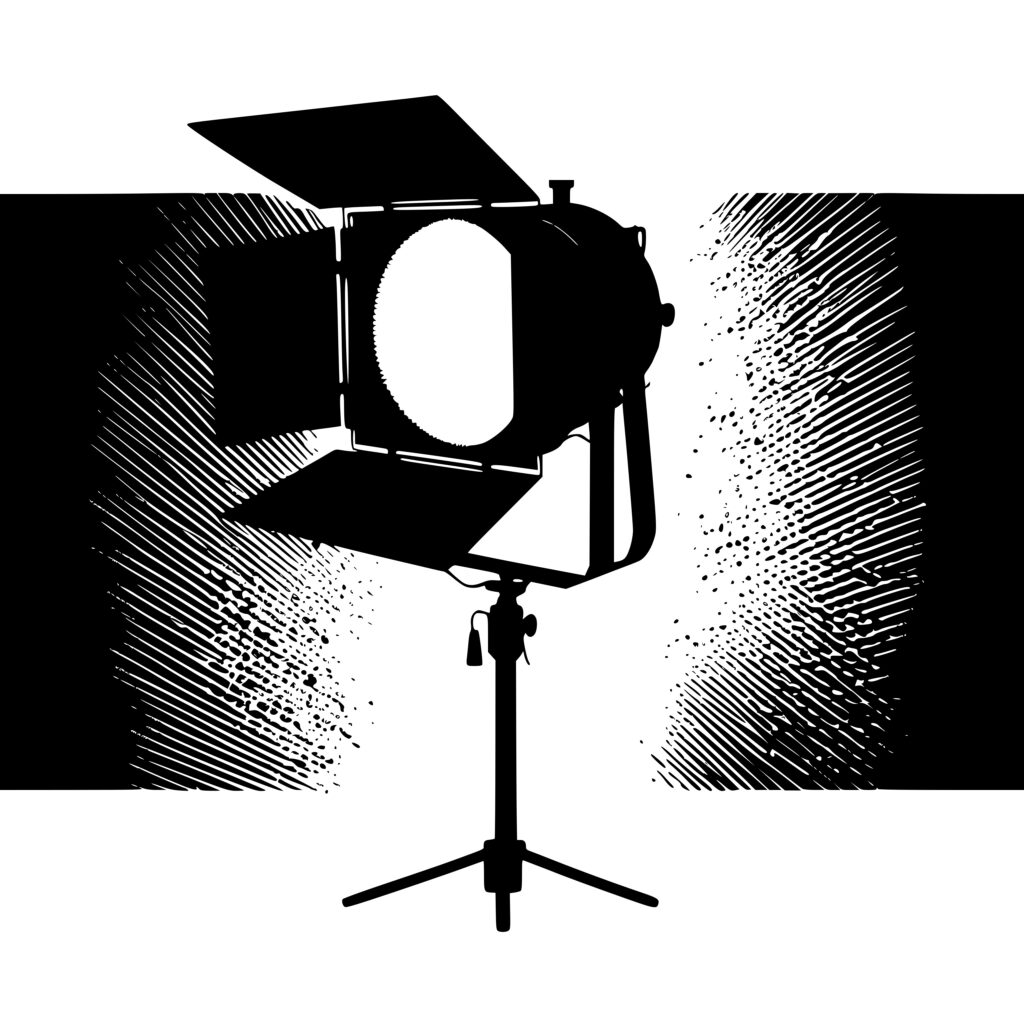 Flood Light SVG File Instant Download for Cricut, Silhouette, Laser