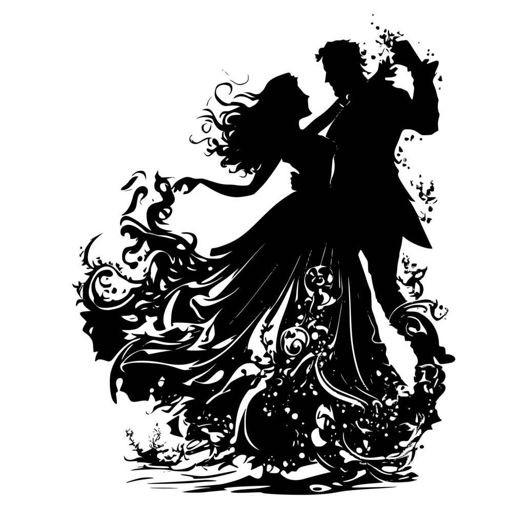 Couple Dancing SVG Image: Perfect for Cricut, Silhouette, and Laser ...