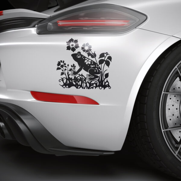 272_frog_with_flowers_1033-transparent-car_sticker_1.jpg