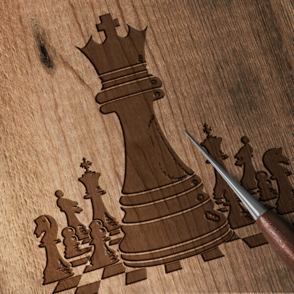Chess Rating SVG File for Cricut, Silhouette, Laser - Instant Download
