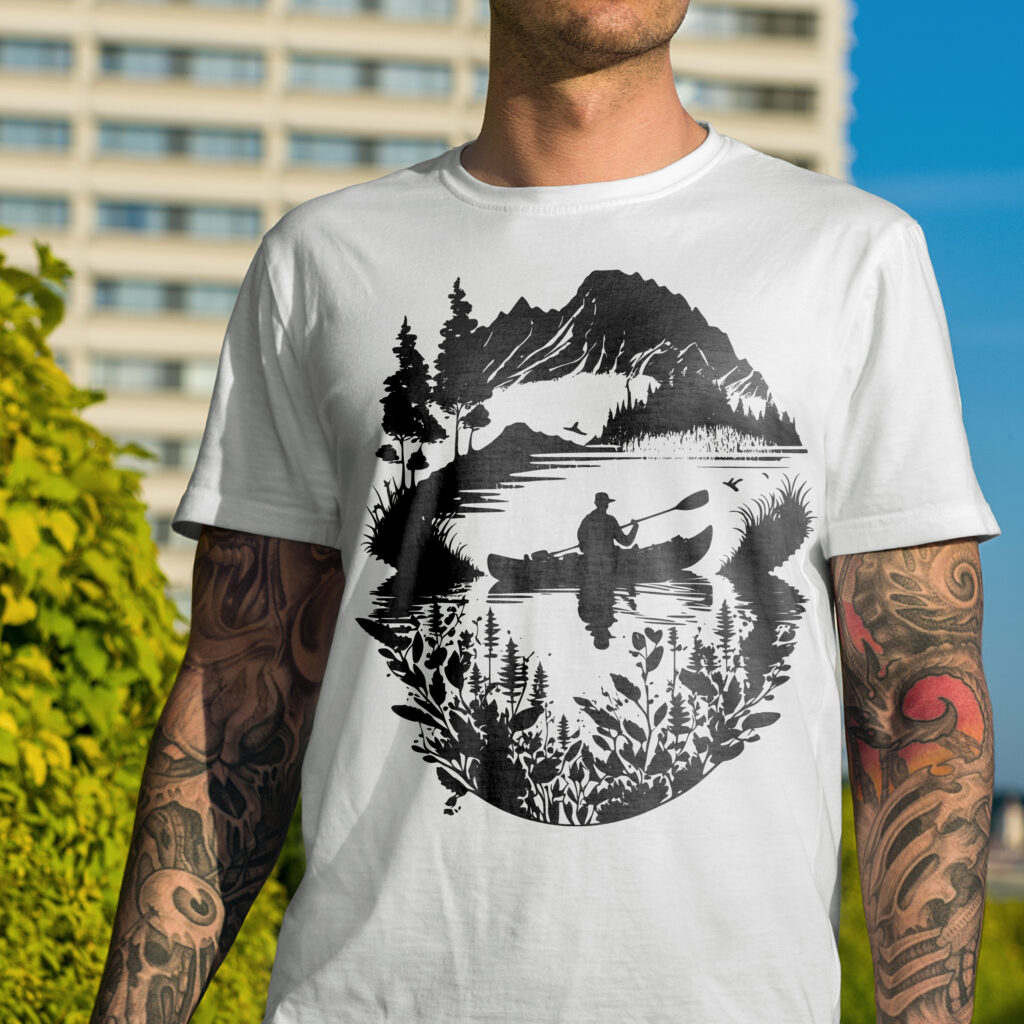 Kayak Excursion SVG File for Cricut, Silhouette, Laser Machines