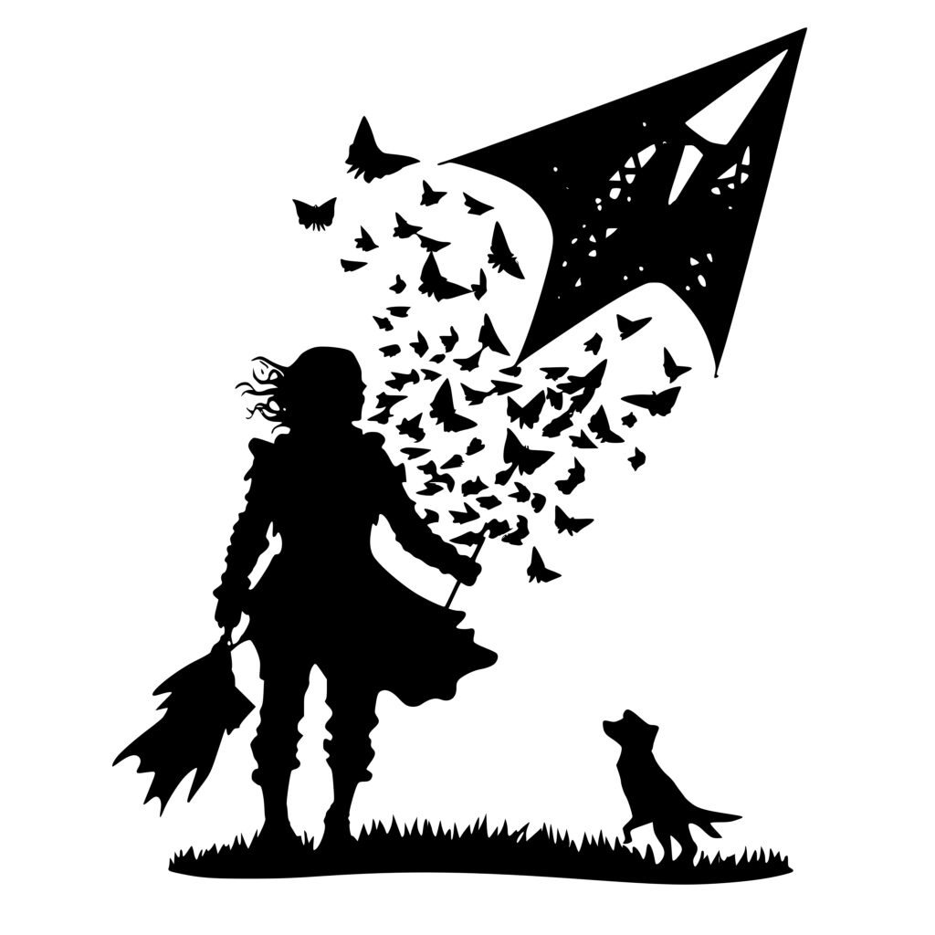 Kite svg file for cricut silhouette laser perfect for paper