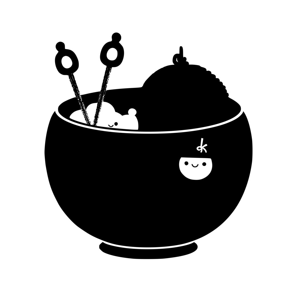 Knitting Yarn Bowl SVG File Instant Download for Cricut, Silhouette