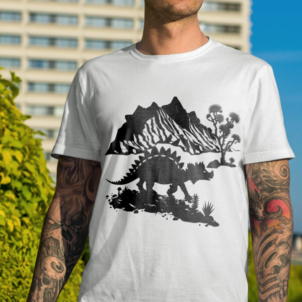 307_Stegosaurus_on_a_rocky_terrain_4190-transparent-tshirt_1.jpg