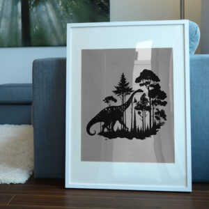 311_Diplodocus_in_a_forest_4050-transparent-picture_frame_1.jpg