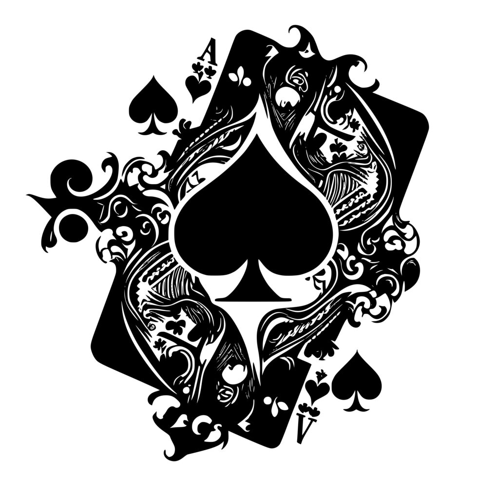 Ace of Spades SVG File: Instant Download for Cricut, Silhouette, Laser  Machines