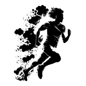 Athlete Running