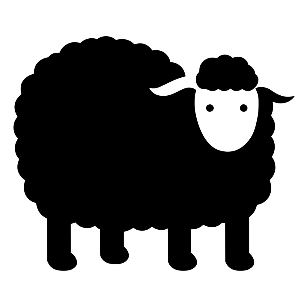 Farm Sheep Wool Blanket SVG File Instant Download for Cricut