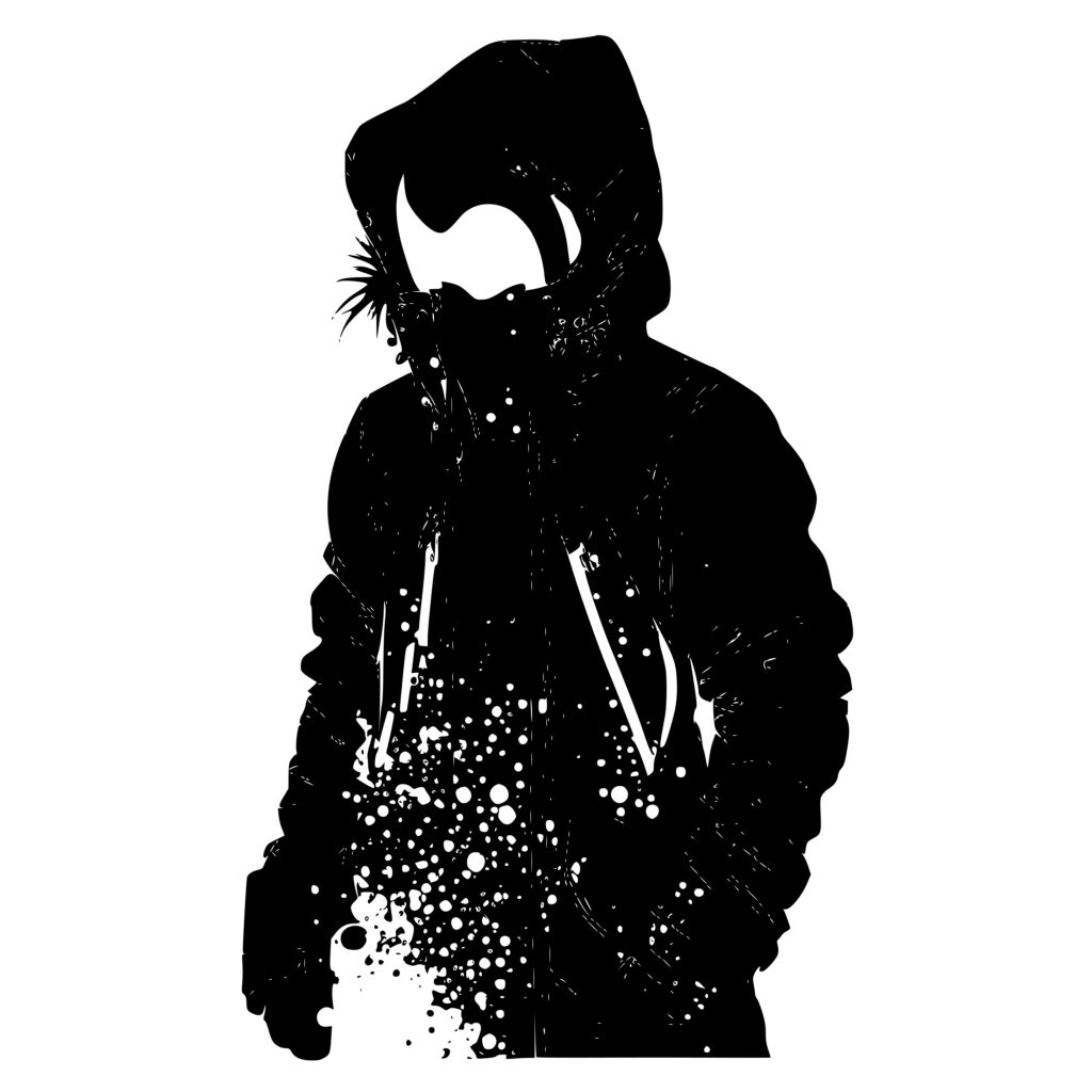 Snowboarding Jacket SVG File for Cricut, Silhouette, xTool, Glowforge