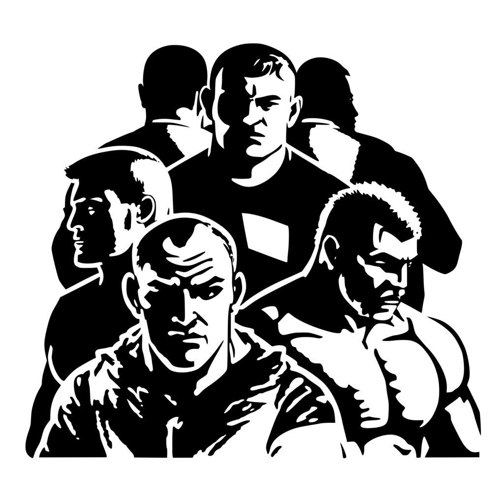 Team Wrestling SVG File For Cricut Silhouette Laser Machines