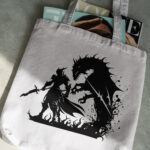 341_Dragon_and_Knight_in_battle_4248-transparent-tote_bag_1.jpg