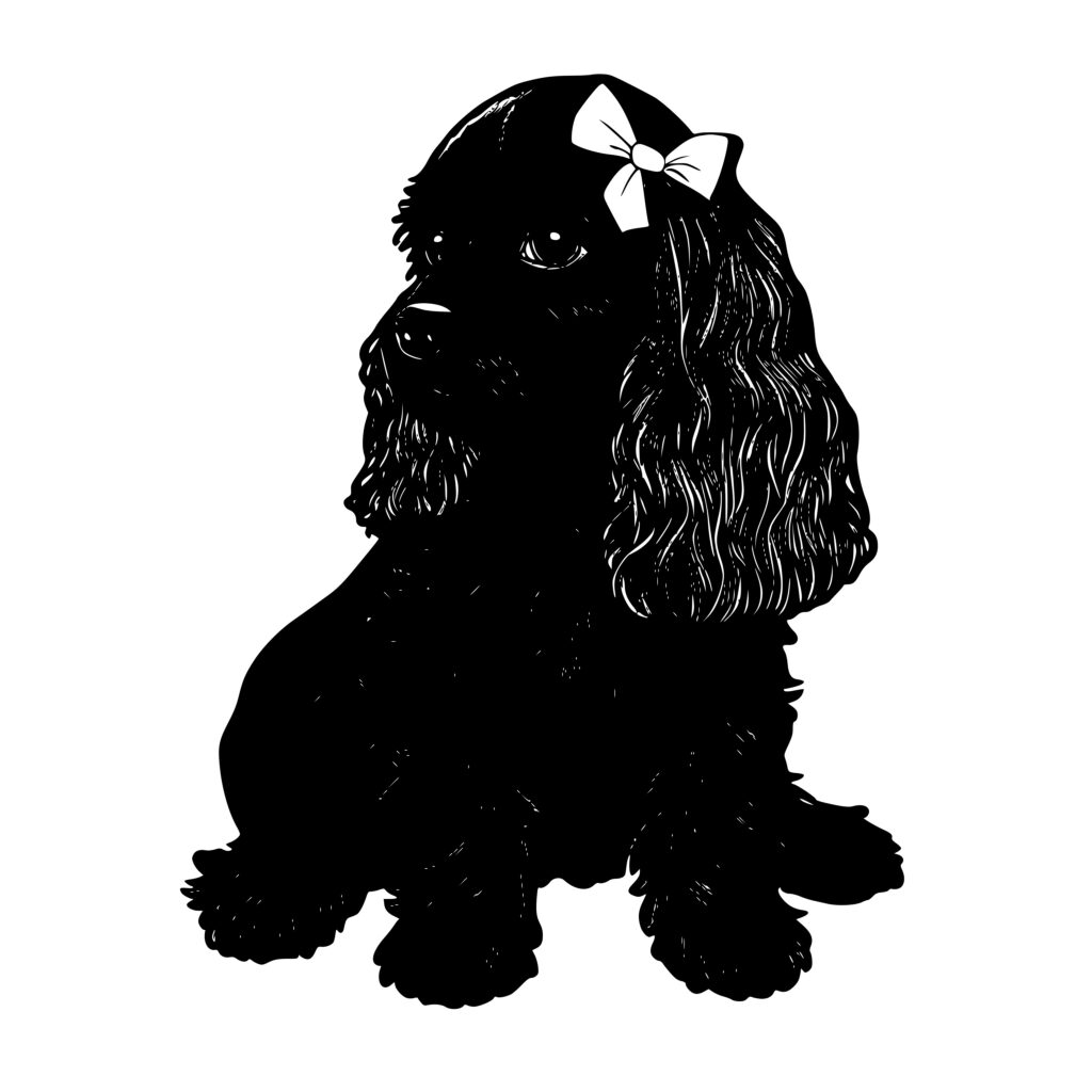 Cocker Spaniel SVG File: Instant Download for Cricut, Silhouette, Laser