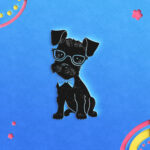 486_Cartoon_dog_with_bow_tie_1228-transparent-paper_cut_out_1.jpg