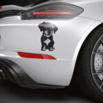 487_Cartoon_dog_with_bow_tie_3697-transparent-car_sticker_1.jpg