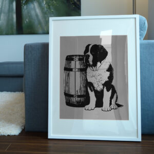 548_Saint_Bernard_with_a_barrel_3854-transparent-picture_frame_1.jpg