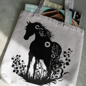 578_Horse_silhouette_with_flower_mane_and_tail_7695-transparent-tote_bag_1.jpg