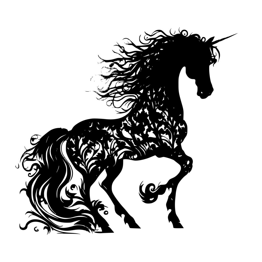 Unicorn SVG/PNG/DXF Instant Download for Cricut, Silhouette, Laser Machines