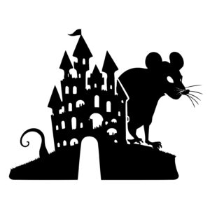 Rat With A Cheese Castle