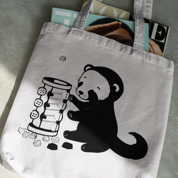 624_ferret_playing_with_a_toy_3157-transparent-tote_bag_1.jpg