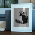 711_Skunk_with_a_flower_crown_1980-transparent-picture_frame_1.jpg