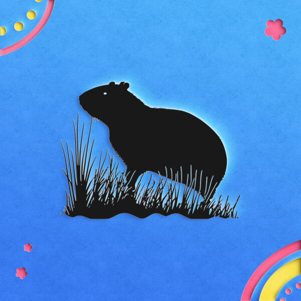 Capybara Svg Image Instant Download For Cricut Silhouette Laser