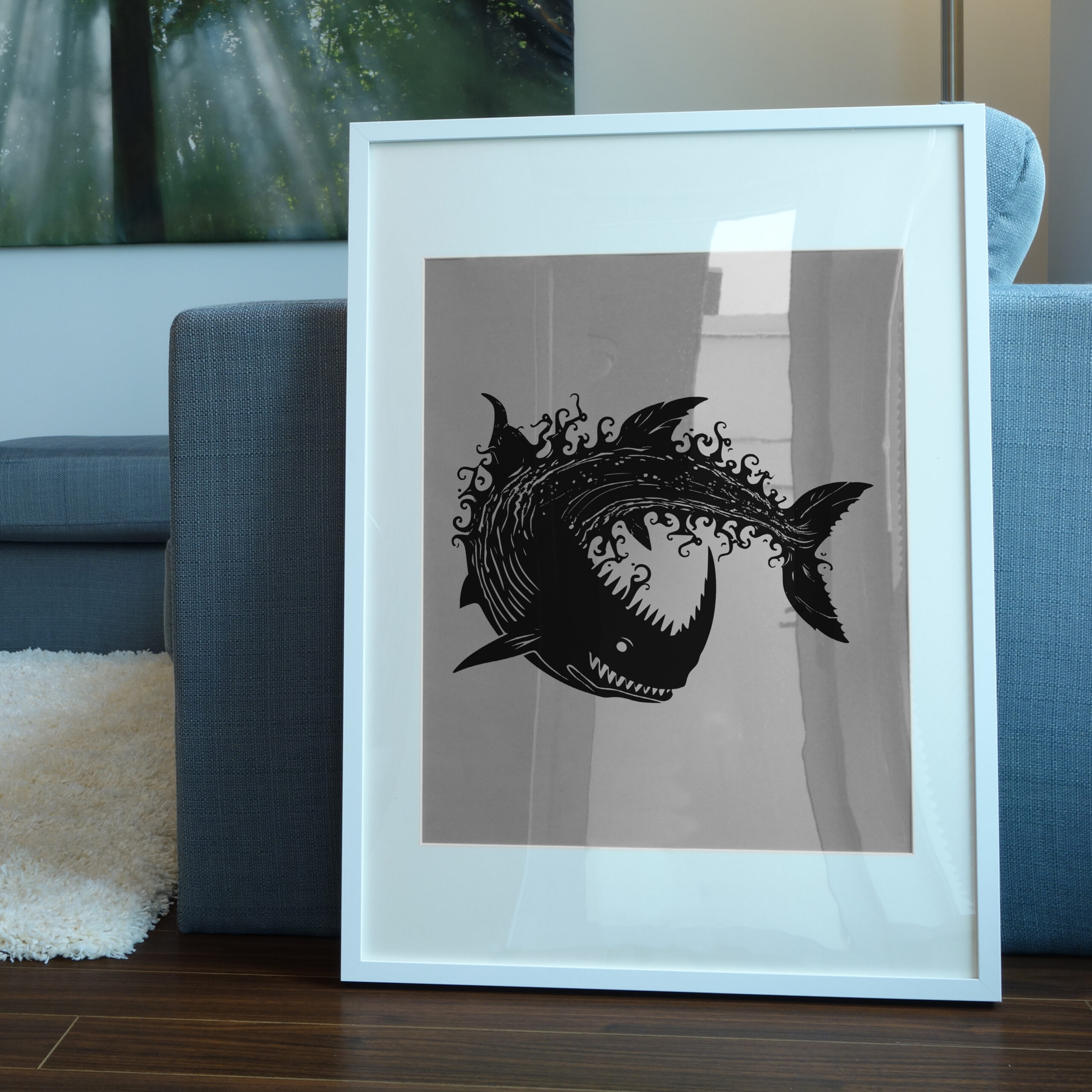 Leviathan - SVG Image File for Cricut, Silhouette, Laser Machines