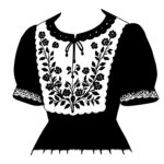 Embroidered Peasant Blouse