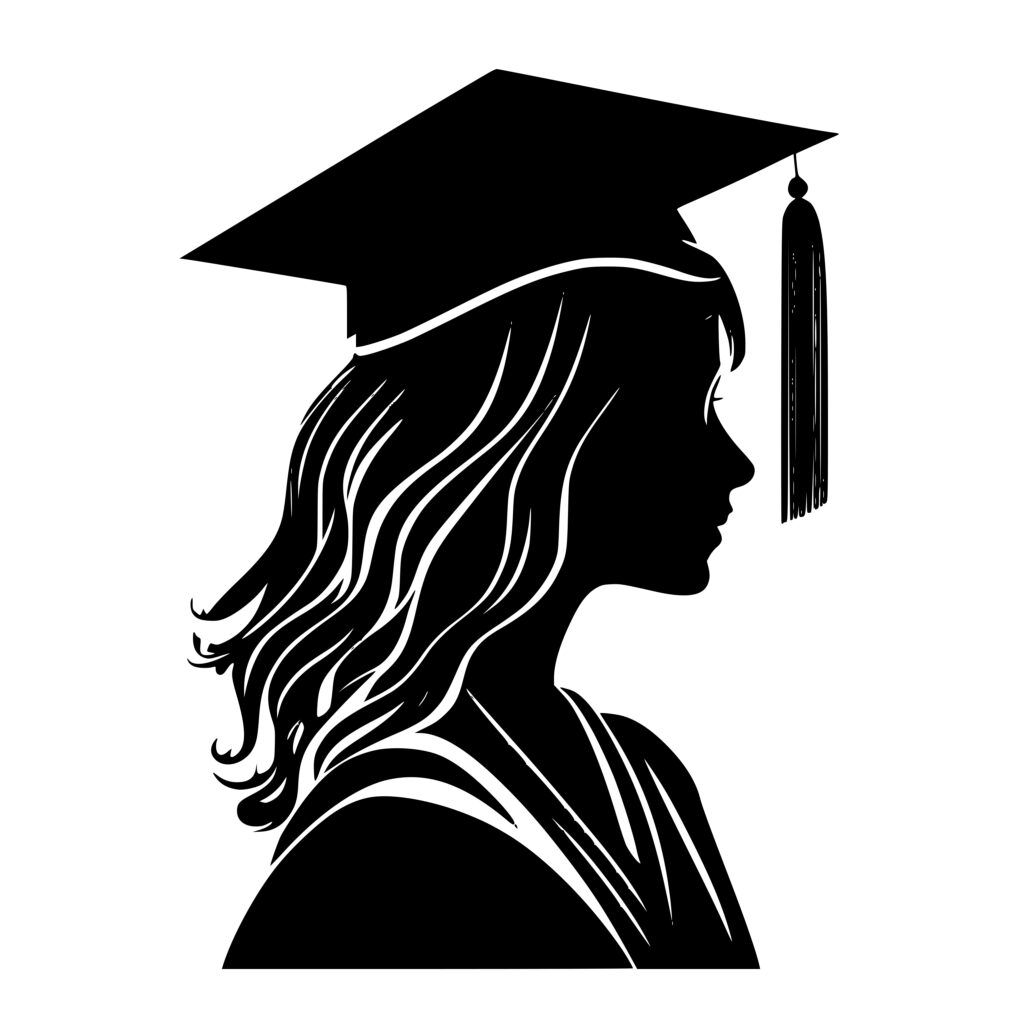 Graduation Cap SVG File for Cricut, Silhouette, Laser Machines