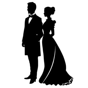 Tuxedo and Wedding Dress