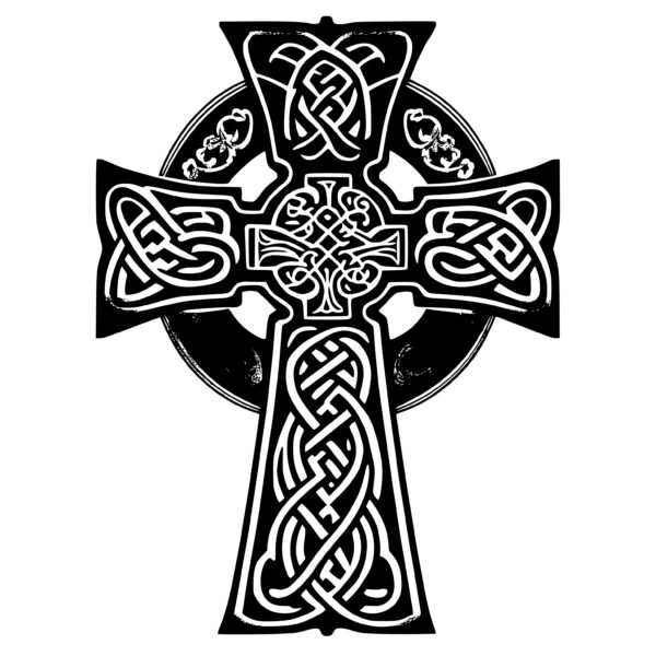 Celtic Cross SVG File for Cricut, Silhouette, and Laser Machines