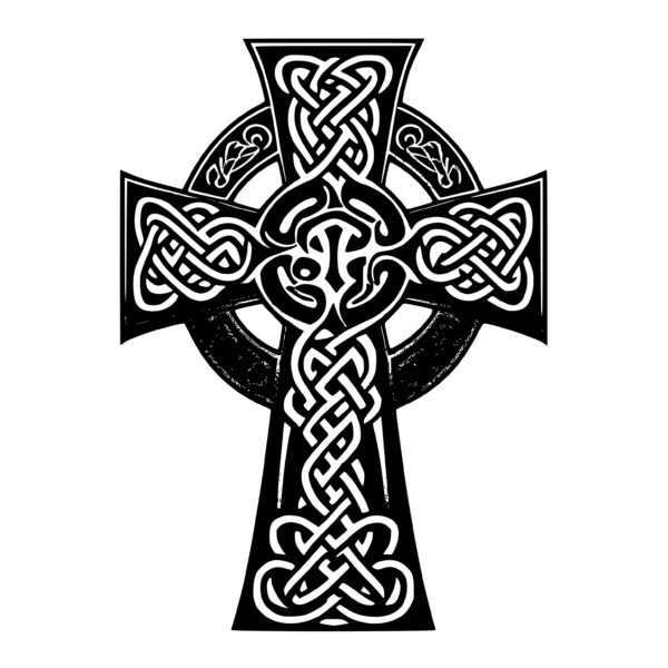 Celtic Cross SVG File – Instant Download for Cricut, Silhouette, Laser ...