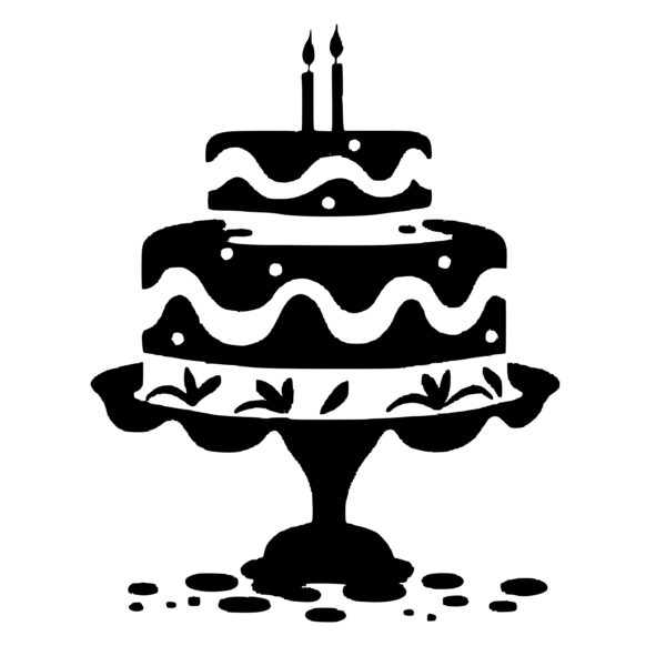 Quick Cricut Birthday Cake
