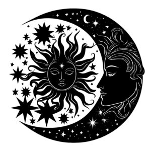 Celestial Beauty – Sun & Moon in Balance