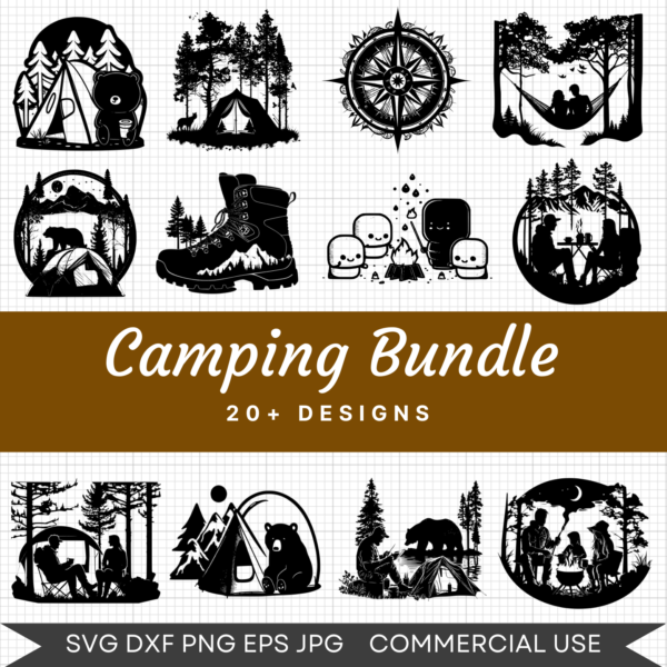 Camping Bundle – 21 Files