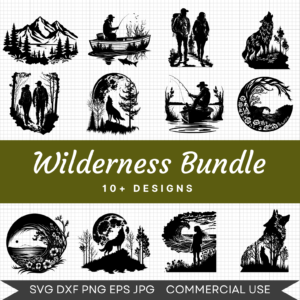 Wilderness Bundle – 12 Svg Images