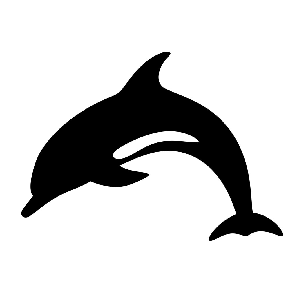 Dolphin SVG File: Instant Download for Cricut, Silhouette, Laser Machines