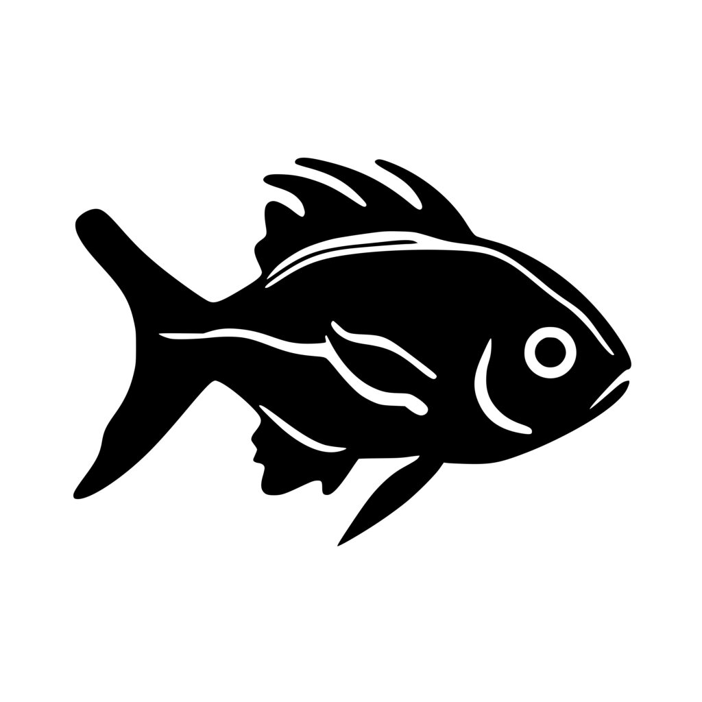 Ocean Fish SVG File: Instant Download for Cricut, Silhouette, Laser