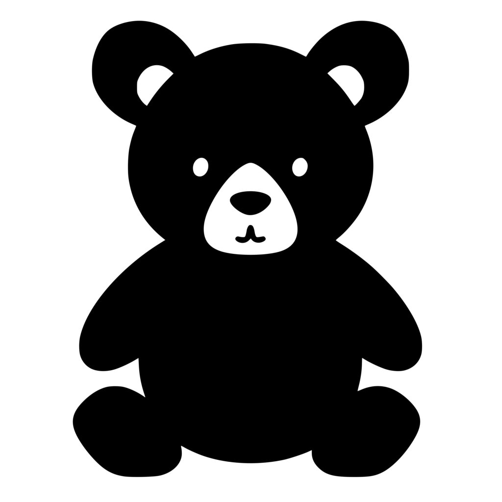 Teddy Bear SVG File for Cricut, Silhouette, Laser Machines- Instant ...