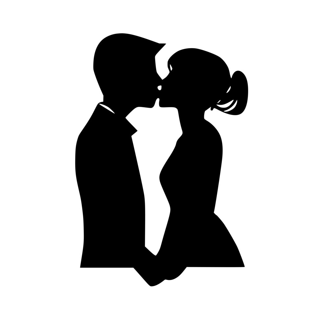 Adorable Kiss - Svg, Png, Dxf Files For Cricut, Silhouette, And More