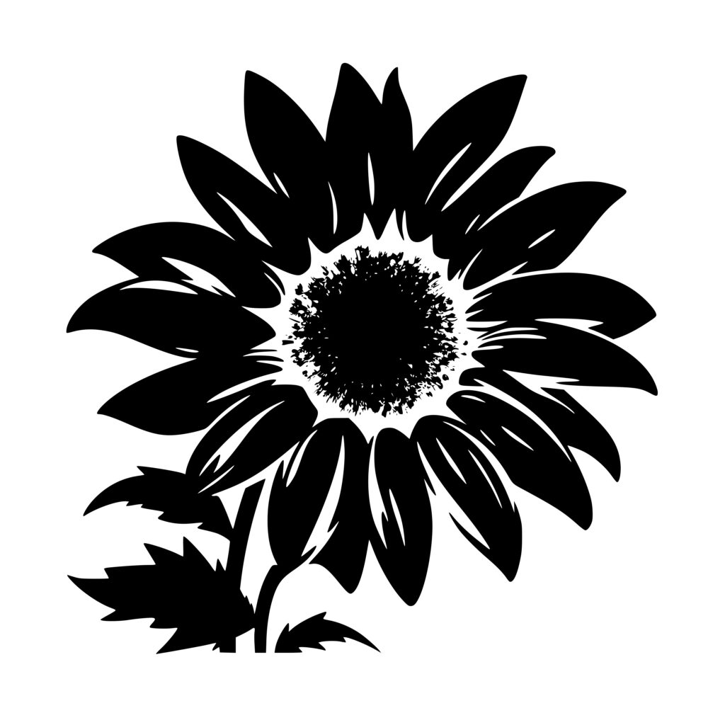 Sunflower SVG File: Instant Download for Cricut, Silhouette, and Laser ...
